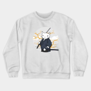 Young master cat of the golden era Crewneck Sweatshirt